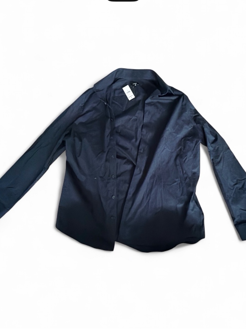 Express Men's Navy Dress Shirt